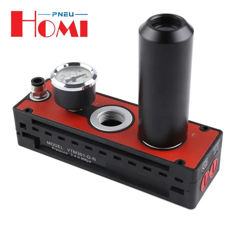 VTM301-D-N VTM Series Multistage Pneumatic Air Energy-saving Type Vacuum Generator Vacuum Pump
