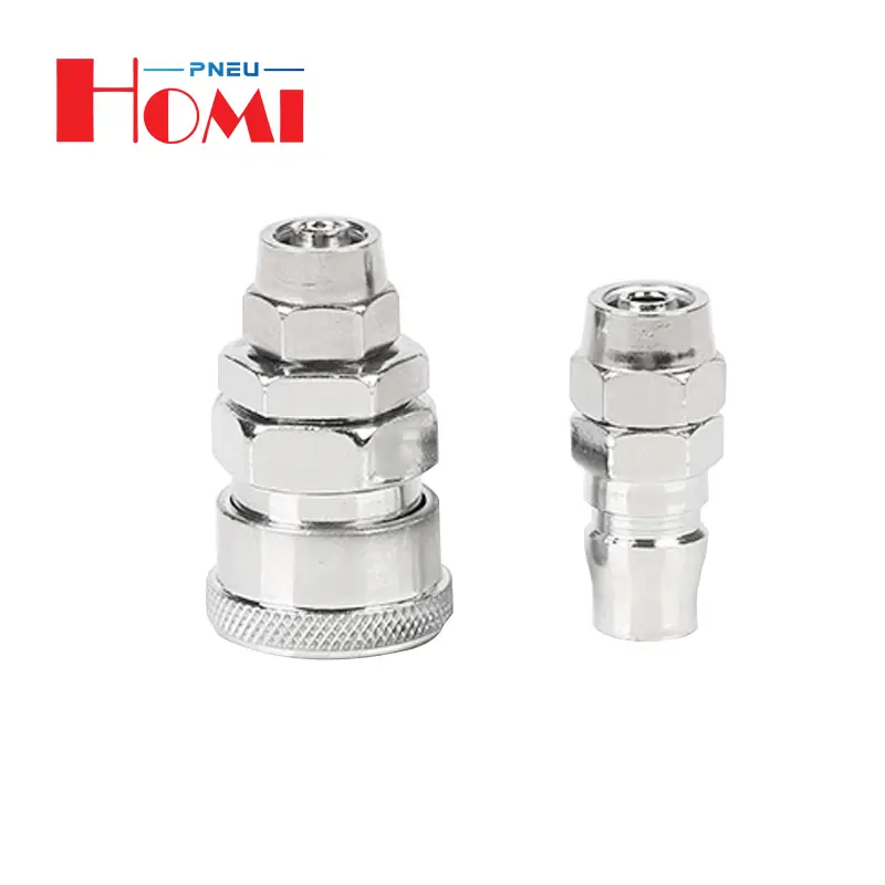 C-type Quick Coupler Medium Flow Air Quick Disconnect Coupling Pneumatic Fittings