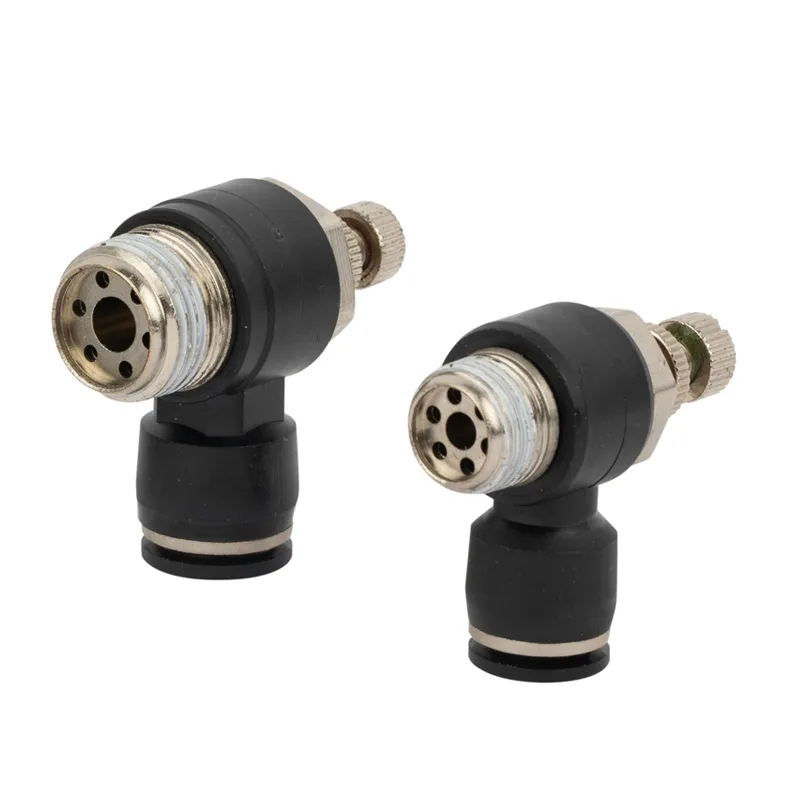 SL Series Type Joint Control Valve Push to Connect Air Line Quick Pneumatic Connector Fitting