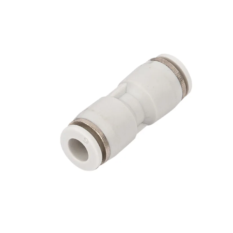 PU Pneumatic Fittings 2 Way Straight Connector Quick Connector Air Fitting