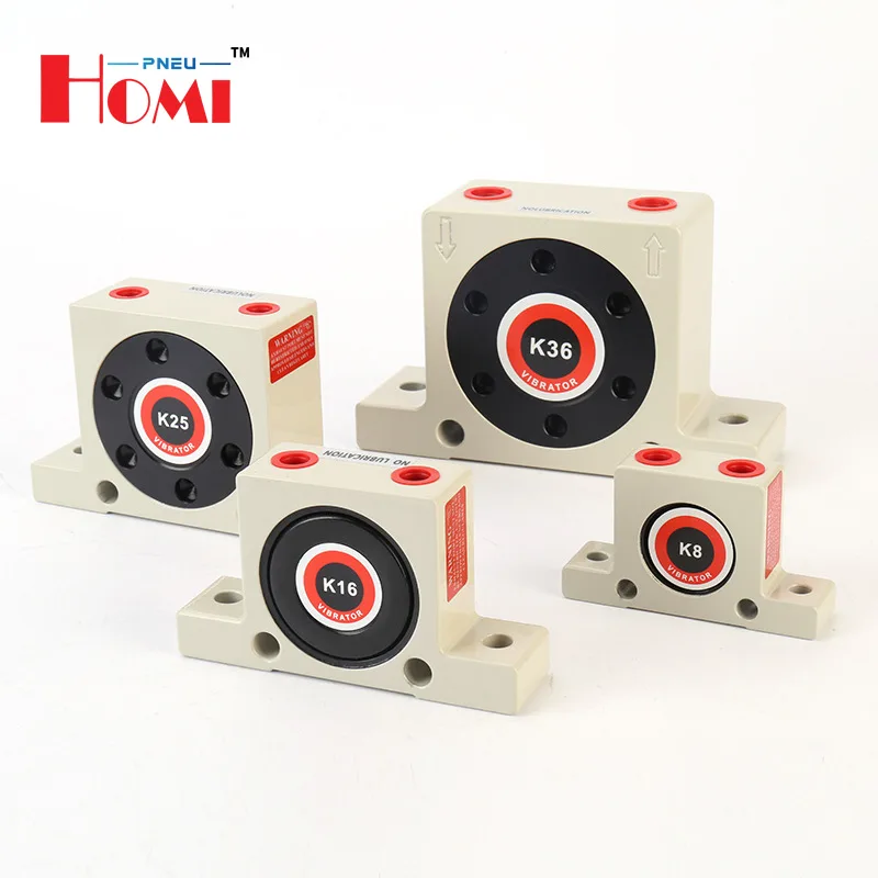 K Series Pneumatic Vibrator K8-K48 Turbine Pneumatic Ball Vibrator