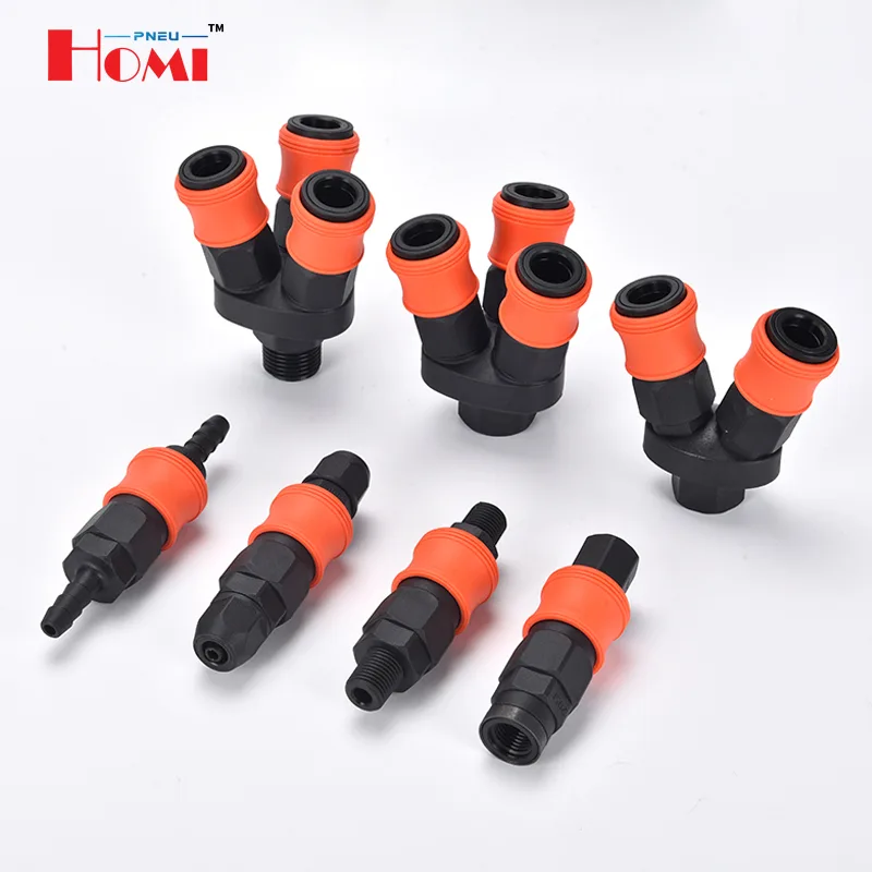 Plastic Steel C-Type Pneumatic Quick Joint Self-Locking