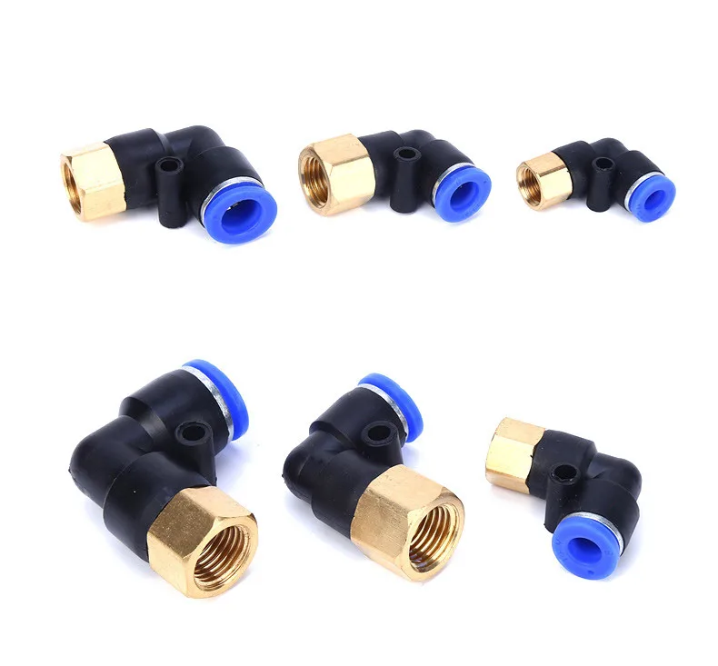 PLF High Quality Connector Pneumatic One Touch Fitting Fittings Pneumatic Tools Accessories Parts