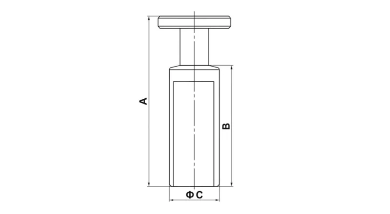 PP pneumatic tube plug push to connect air pipe end cap