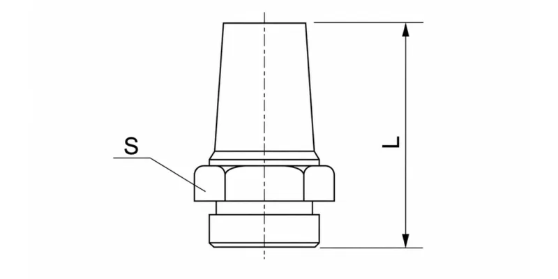 SBE type brass and bronze sintered pneumatic muffler silencer