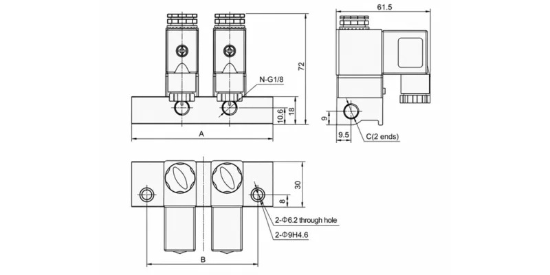Sub-Base Mount Type