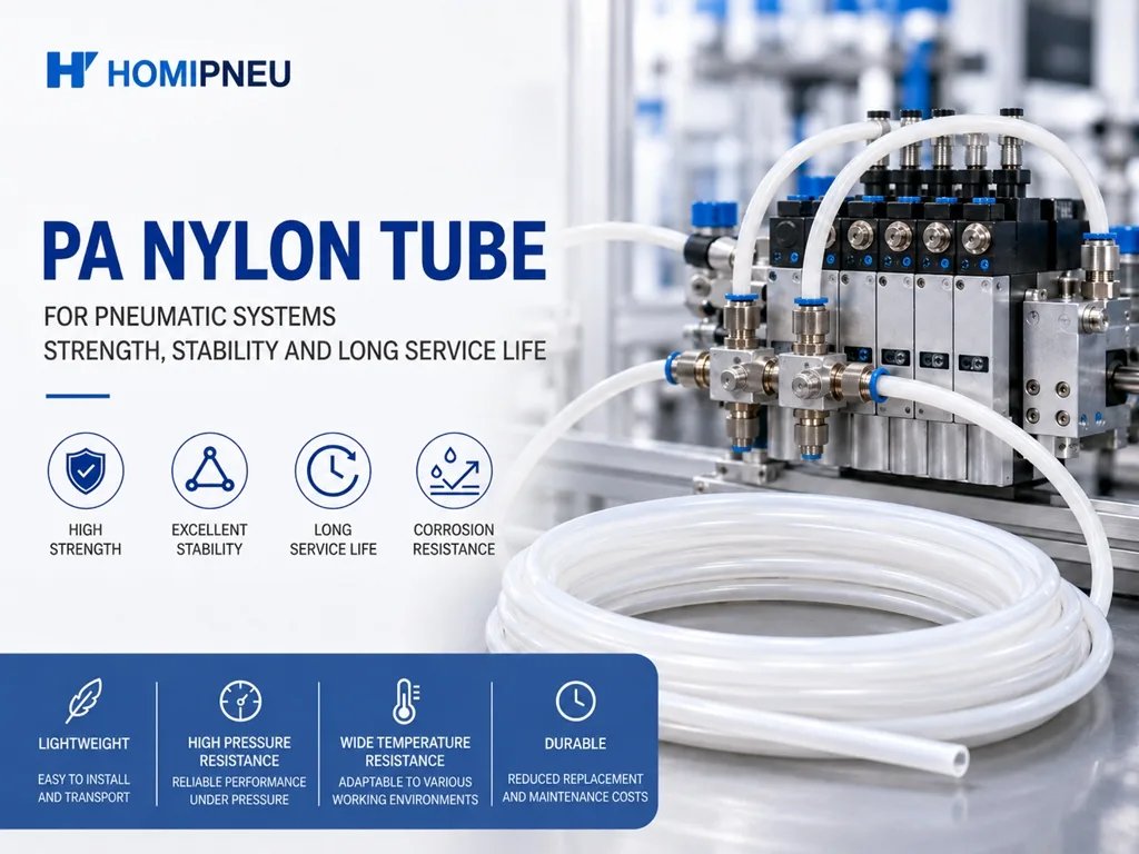 PA Nylon Tube for Pneumatic Systems: Strength, Stability, and Long Service Life