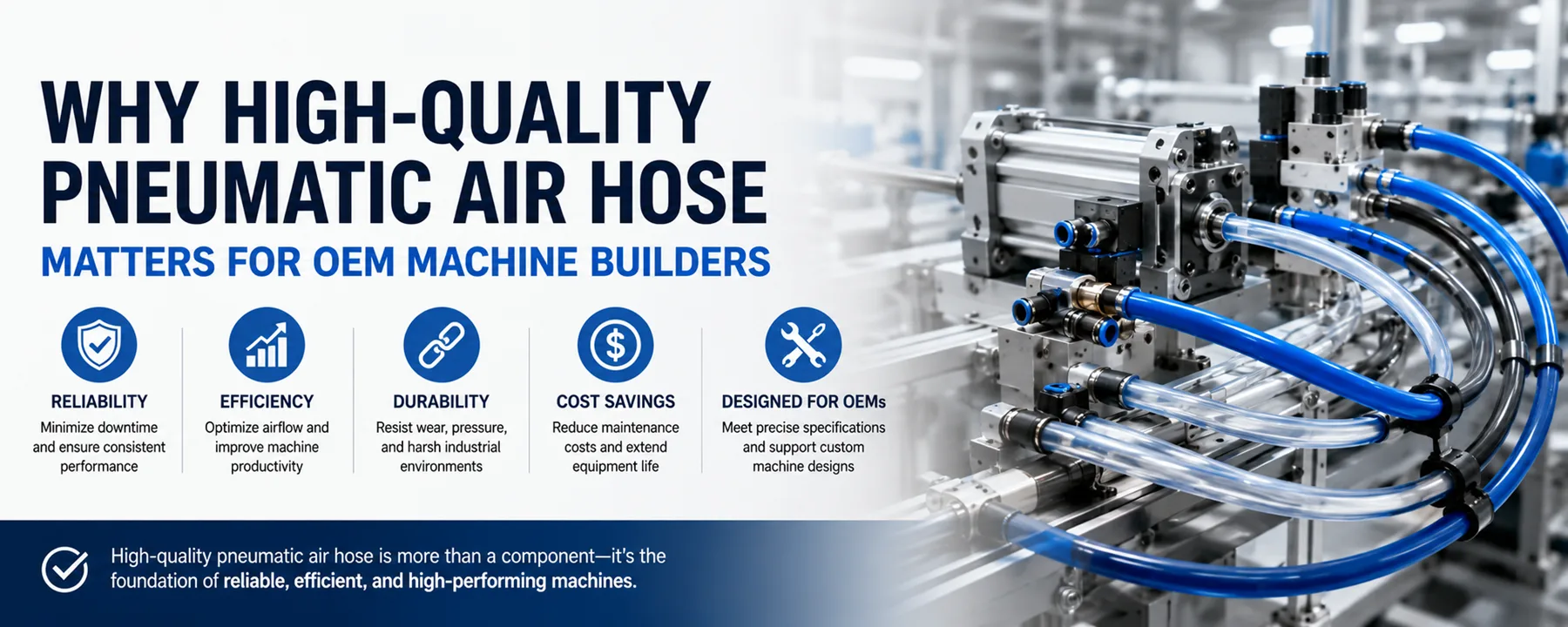 Pneumatic Air Hose for OEM Machine Builders