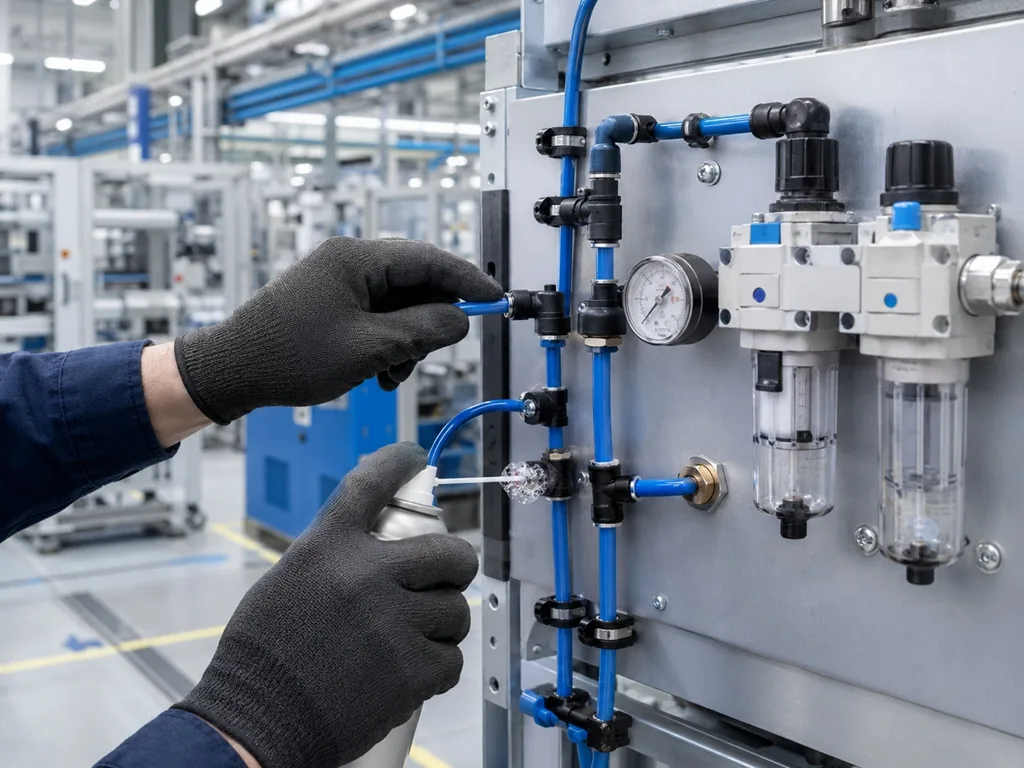 A Practical Maintenance Guide for Pneumatic Fittings in Factory Air Lines