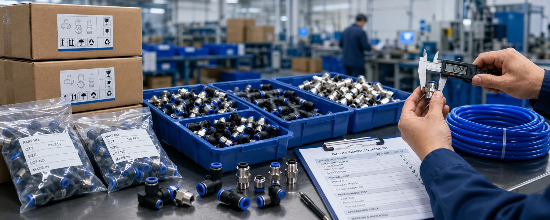 Bulk Buying Pneumatic Fittings from a Manufacturer