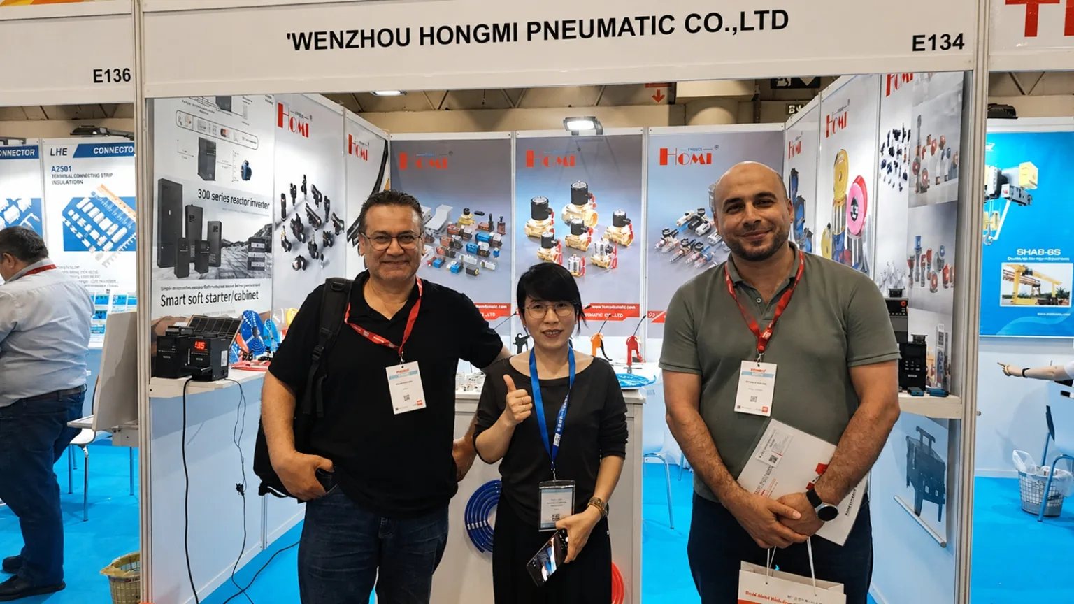 Wenzhou Hongmi Pneumatic Co., Ltd. Participated in WIN EURASIA 2026 in T&uuml;rkiye