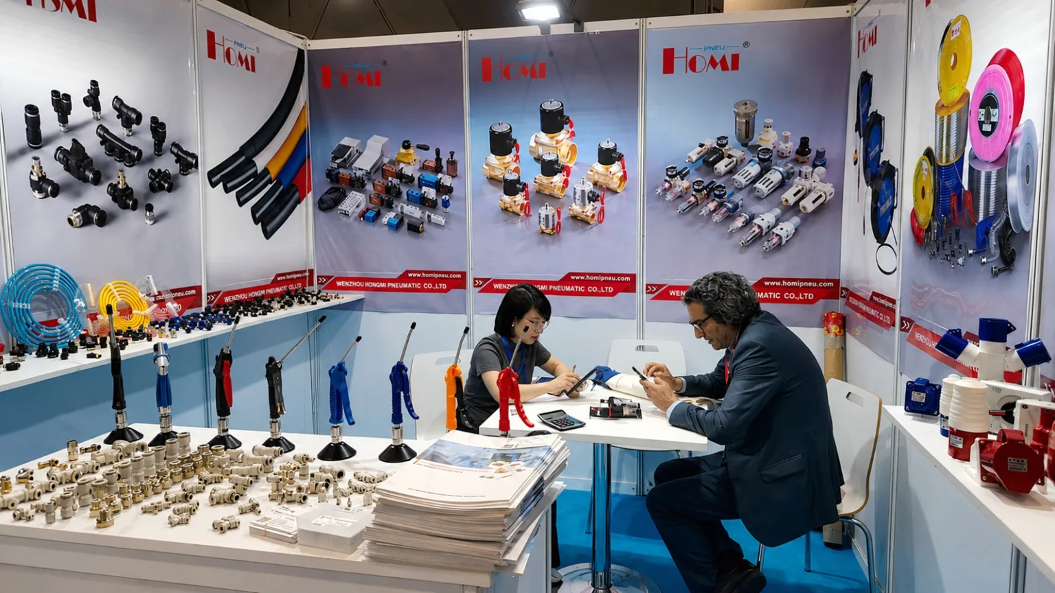 Wenzhou Hongmi Pneumatic Co., Ltd. Participated in WIN EURASIA 2026 in T&uuml;rkiye