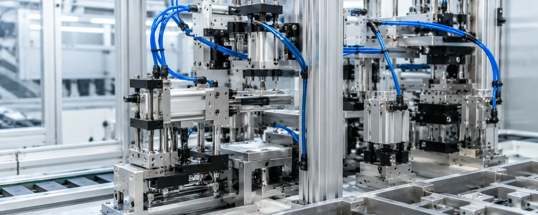 Compact Pneumatic Cylinders for Tight Machine Spaces