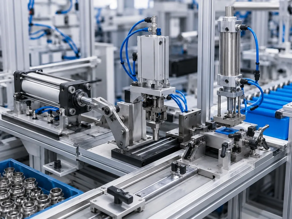 Standard Pneumatic Cylinders for Industrial Machinery
