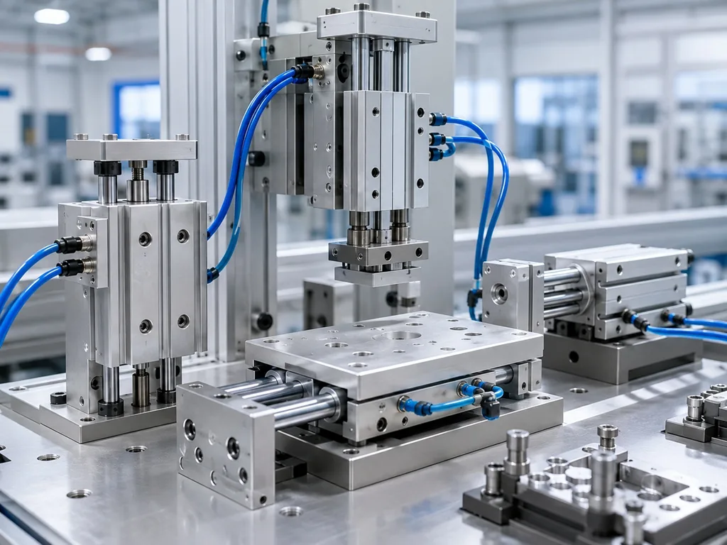 Guided Cylinders and Slide Table Cylinders for Precision