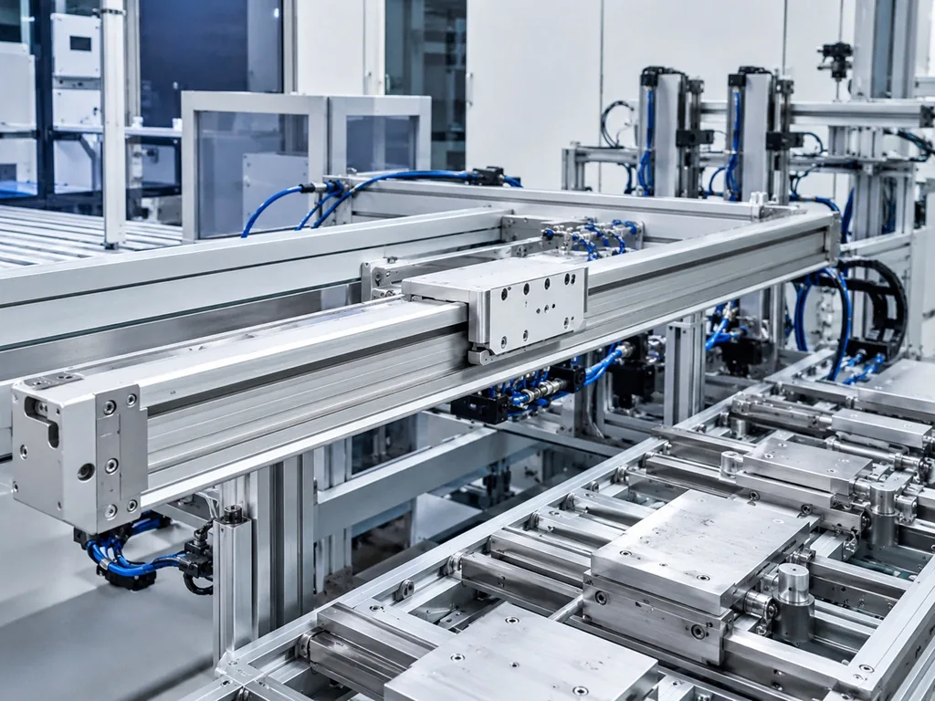 Rodless Pneumatic Cylinders for Long-Stroke Motion