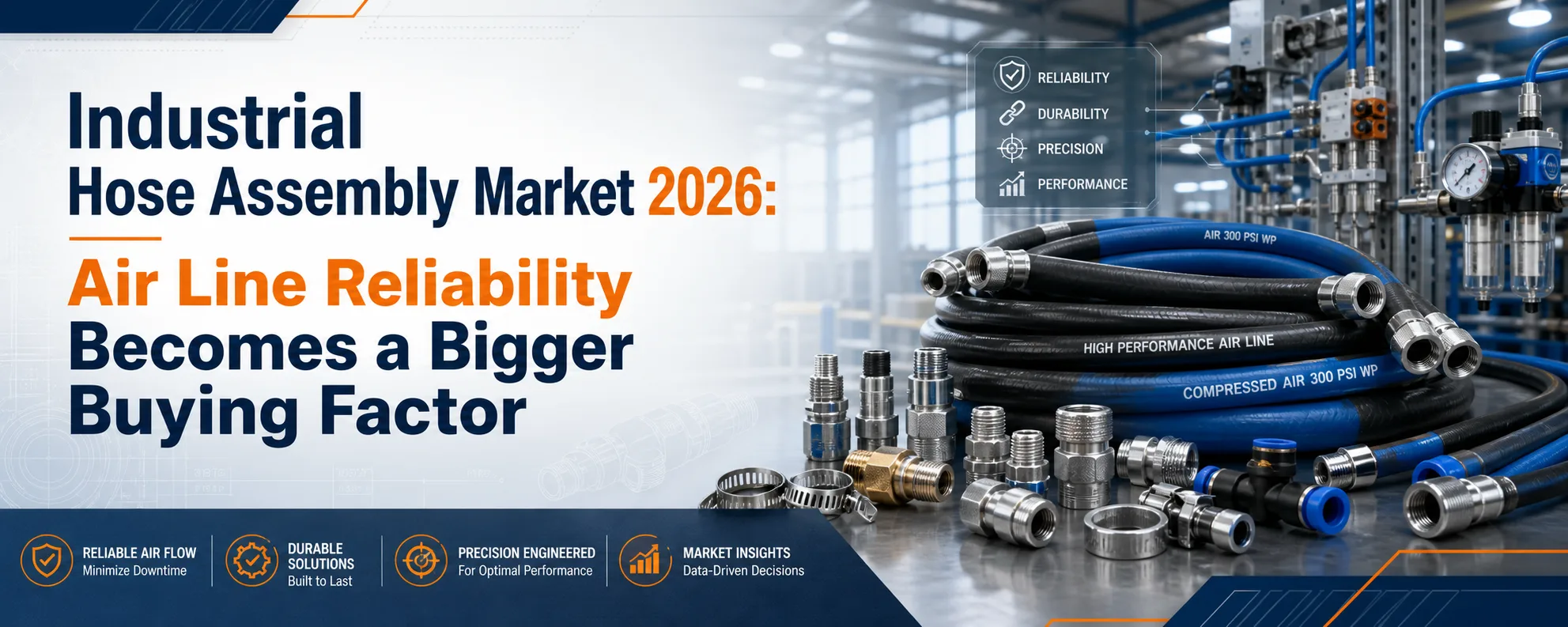 Industrial Hose Assembly Market 2026: Air Line Reliability Becomes a Bigger Buying Factor