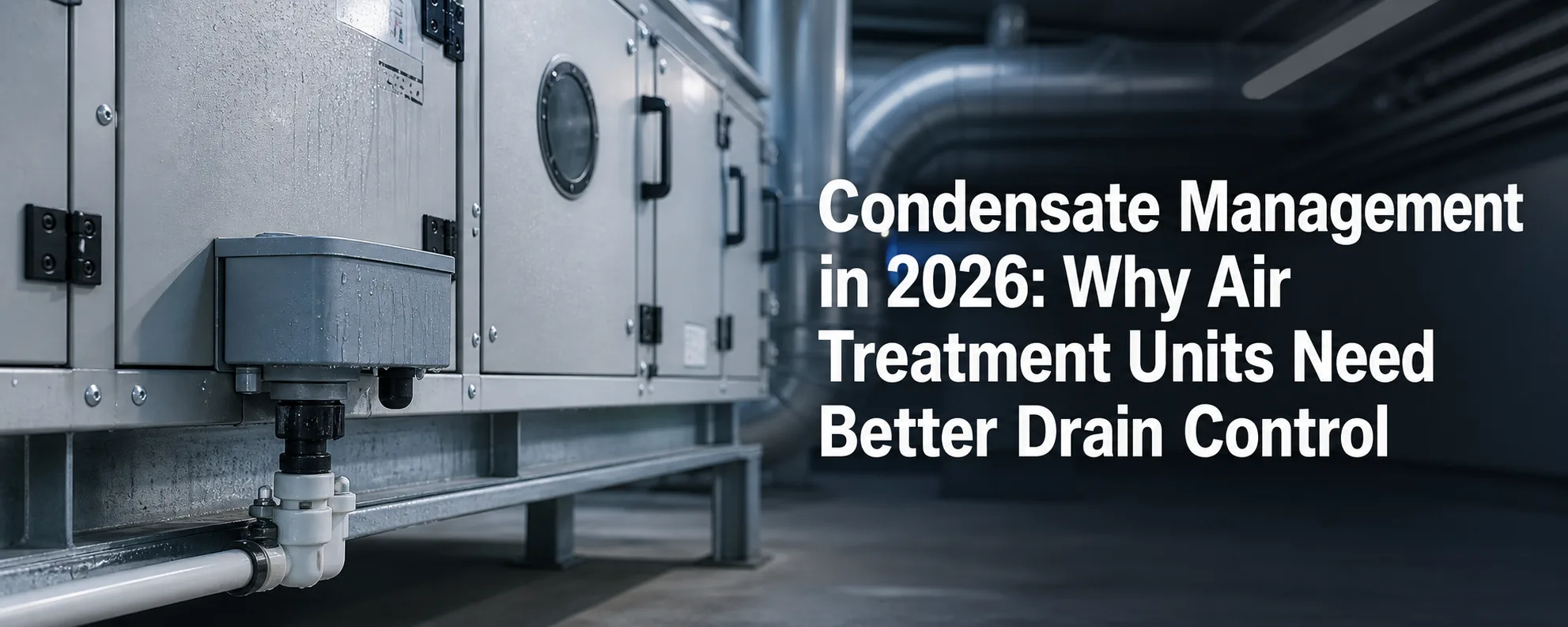 Condensate Management in 2026: Why Air Treatment Units Need Better Drain Control