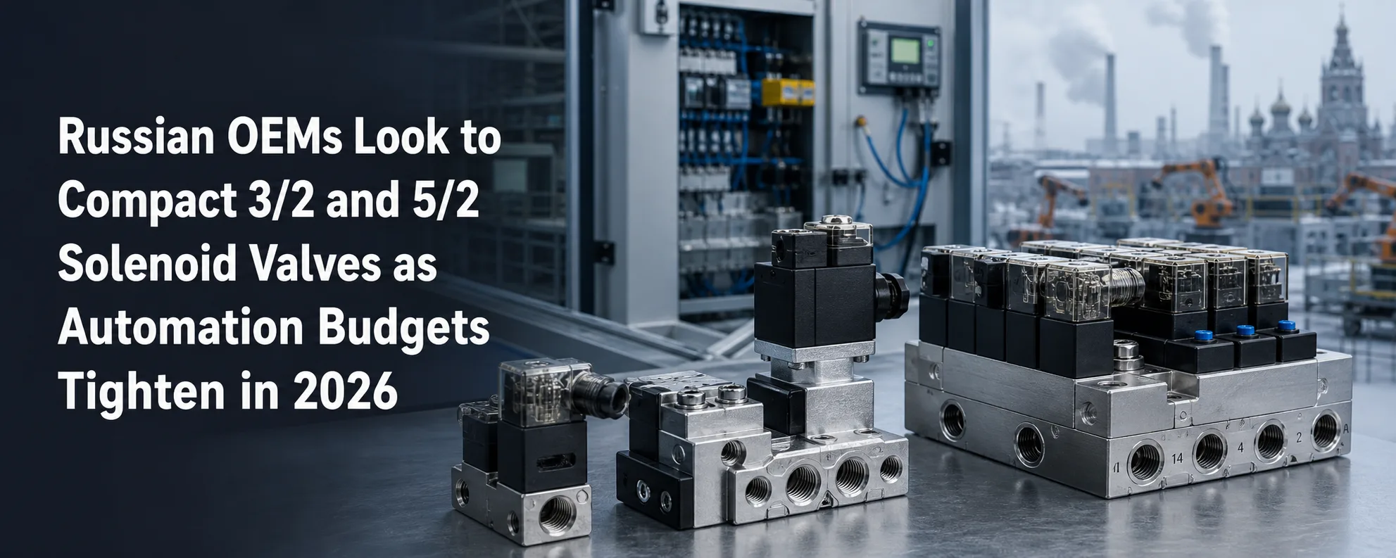 Russian OEMs Look to Compact 3/2 and 5/2 Solenoid Valves as Automation Budgets Tighten in 2026