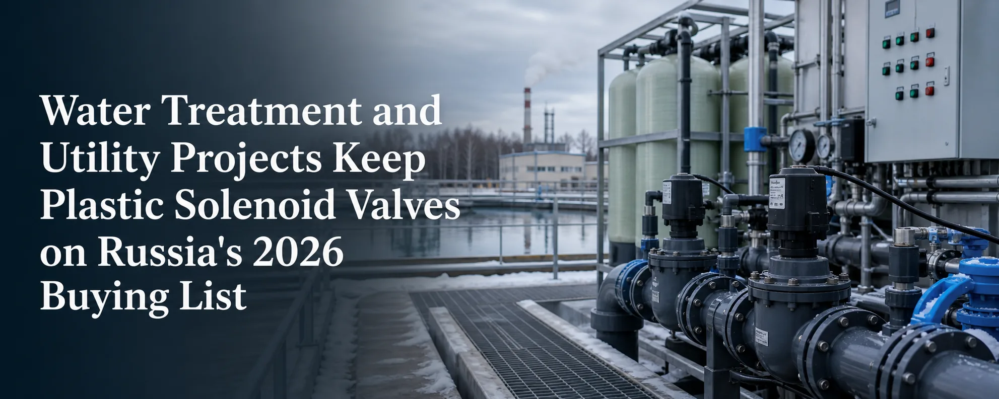 Water Treatment and Utility Projects Keep Plastic Solenoid Valves on Russia's 2026 Buying List