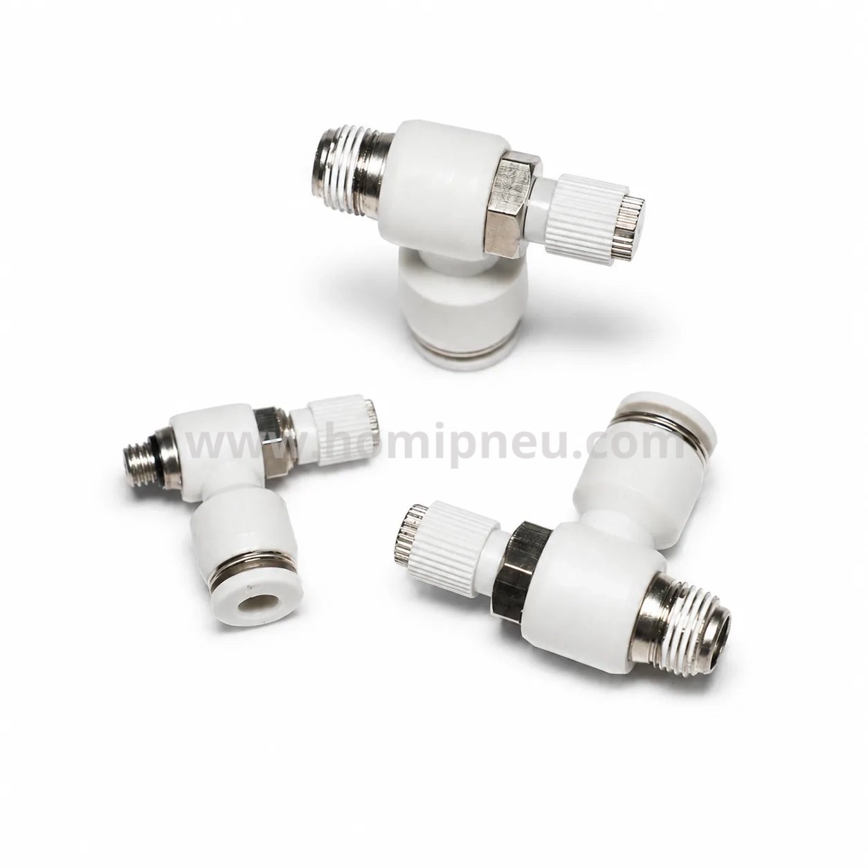 SL Pneumatic Elbow Speed Control Valve with Conventional Locking Mechanism