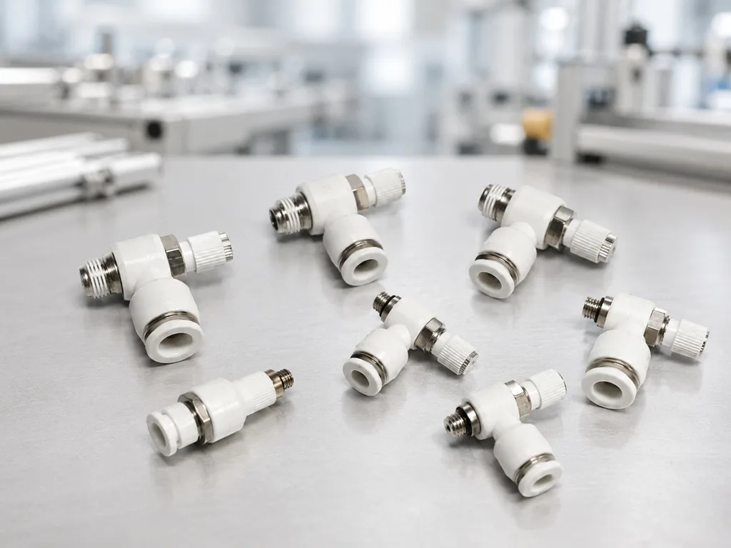 New Product Release: SL Pneumatic Elbow Speed Control Valve with Improved Locking Stability