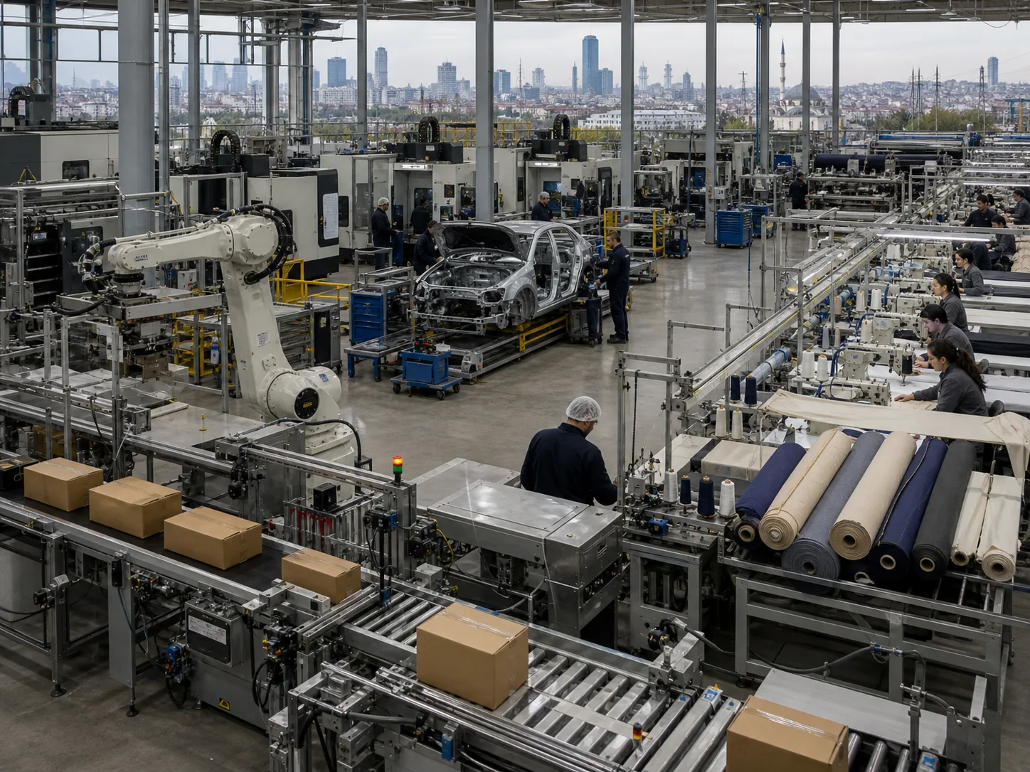 Where Pneumatic Fittings Are Used in Turkey: Packaging, Textiles, Automotive, and Machinery