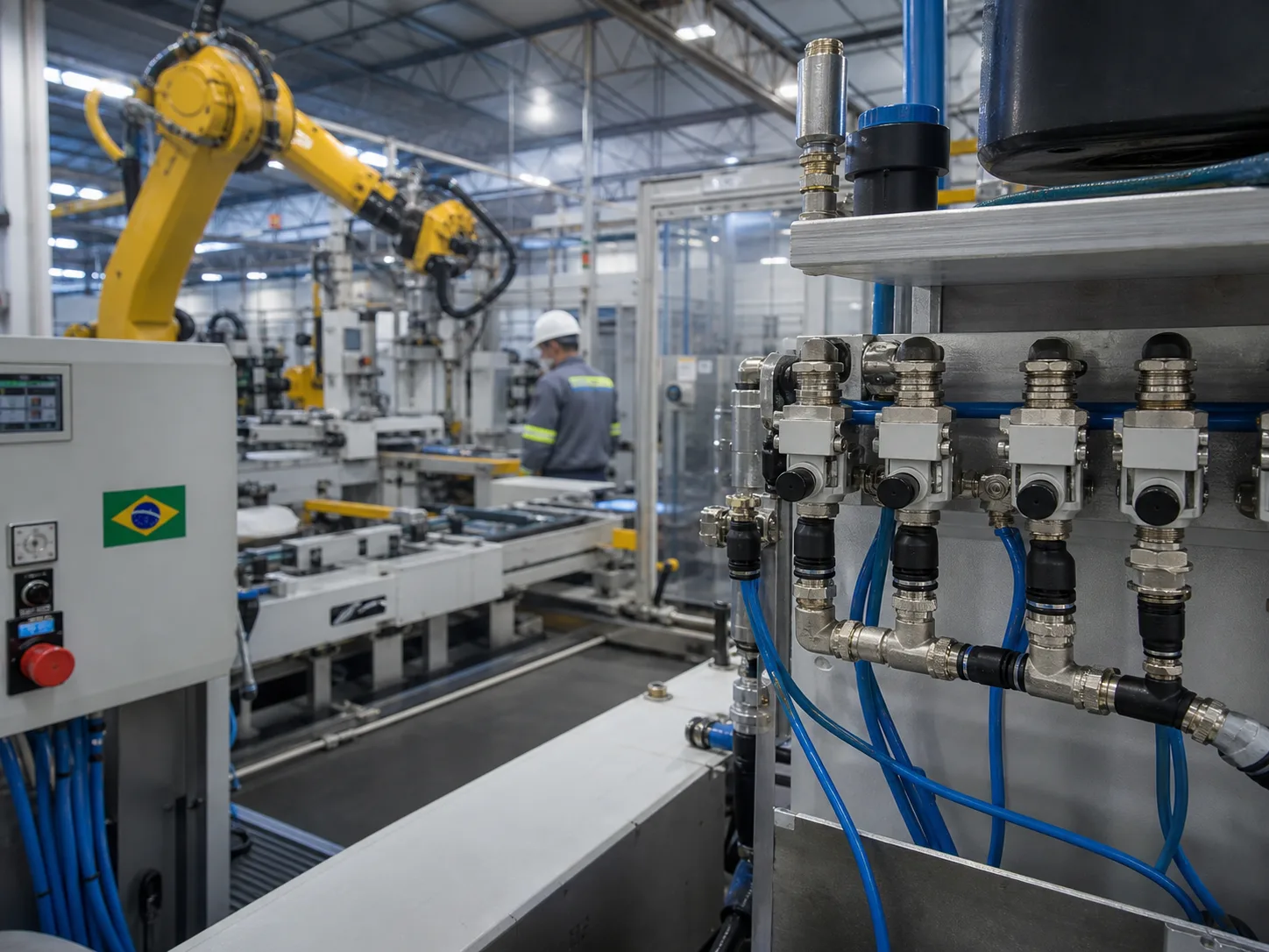 Brazil Pneumatic Fittings Demand: Factory Automation Creates More Air Line Connection Needs