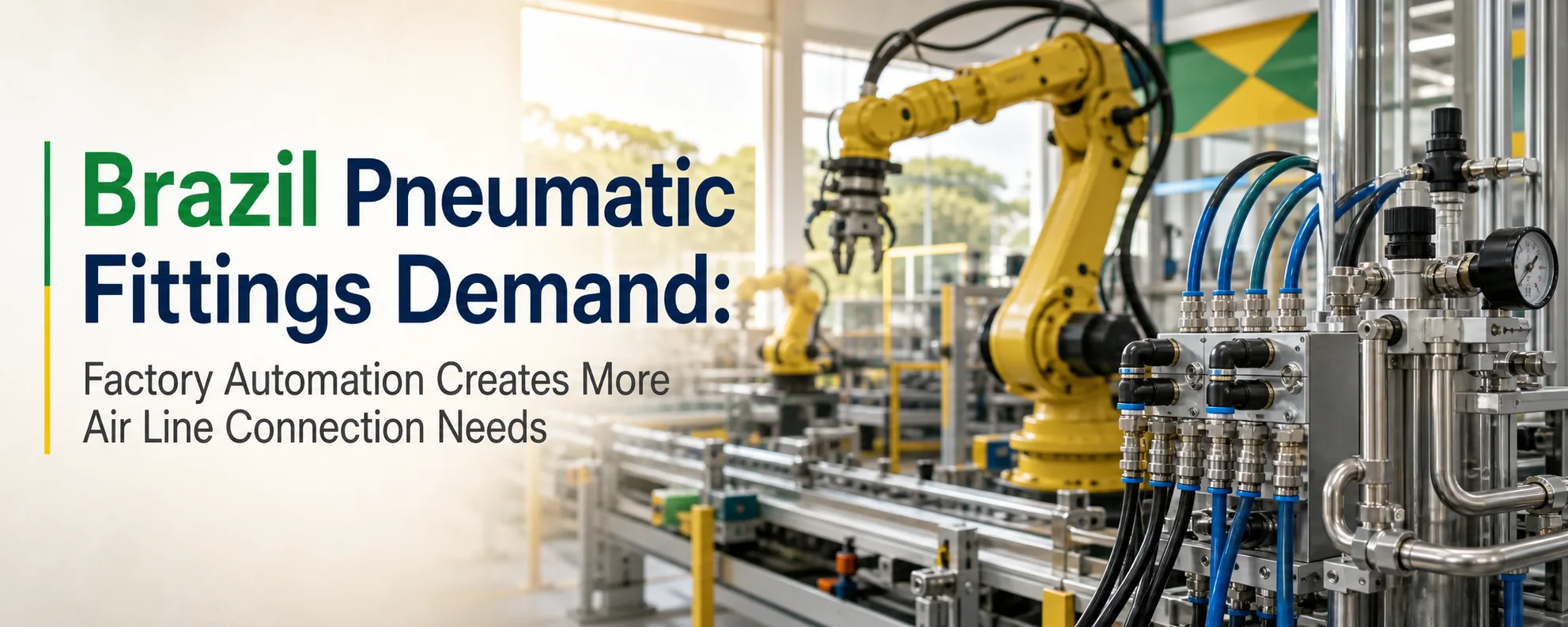 Brazil Pneumatic Fittings Demand: Factory Automation Creates More Air Line Connection Needs
