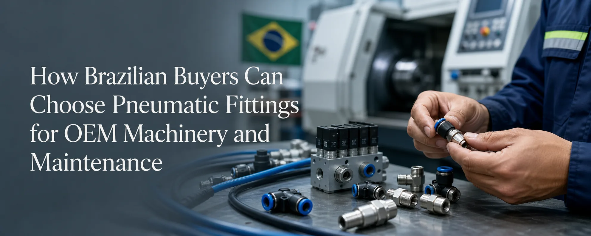 How Brazilian Buyers Can Choose Pneumatic Fittings for OEM Machinery and Maintenance
