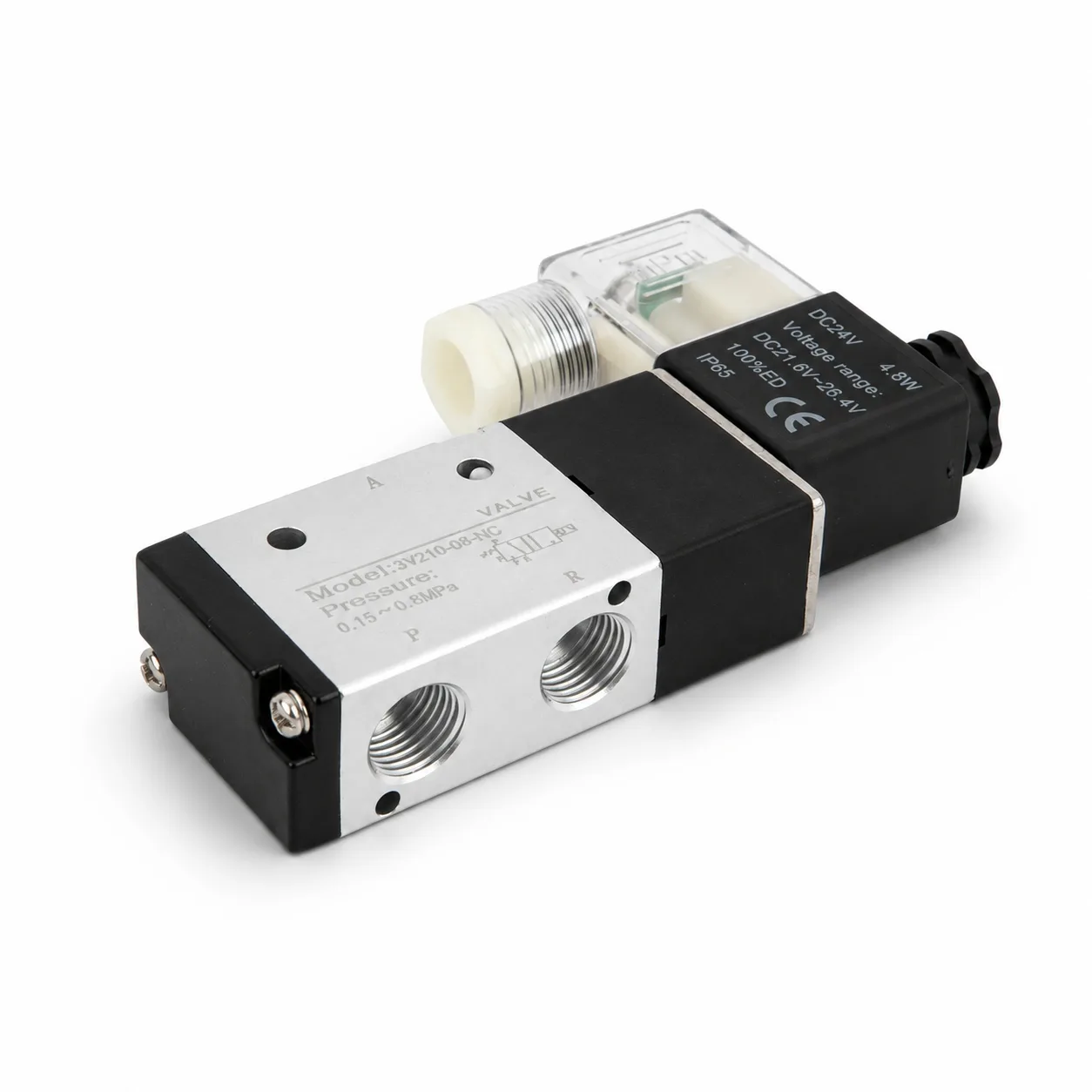 3V210-08 3/2 Way Air Solenoid Valve G1/4