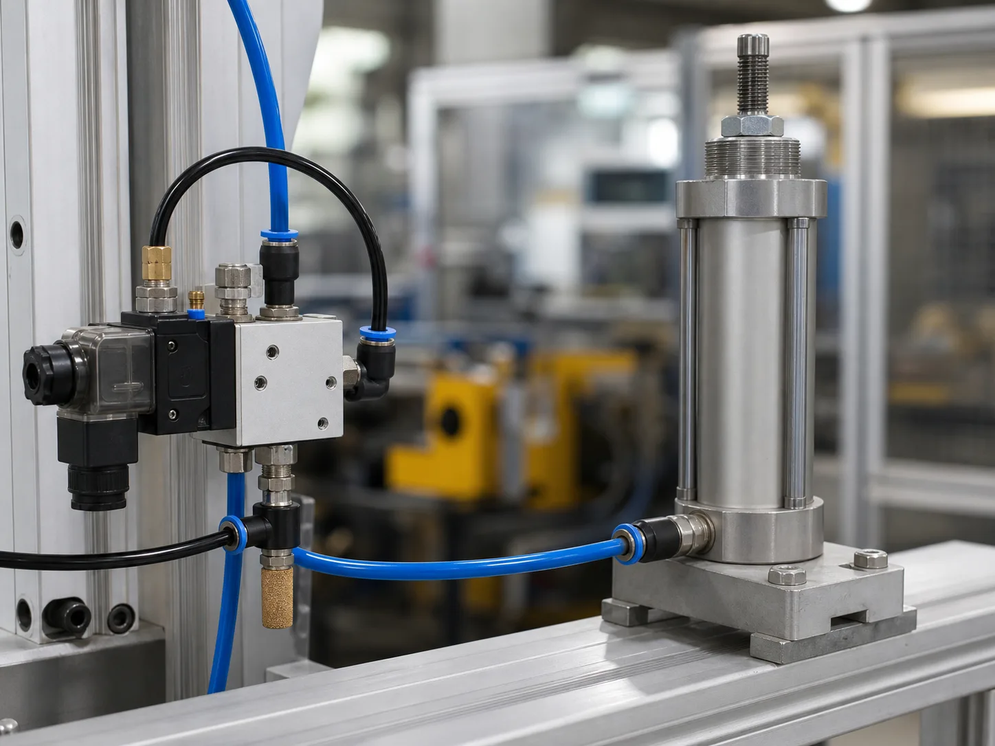 3V Series Solenoid Valves for Single-Acting Cylinder Control