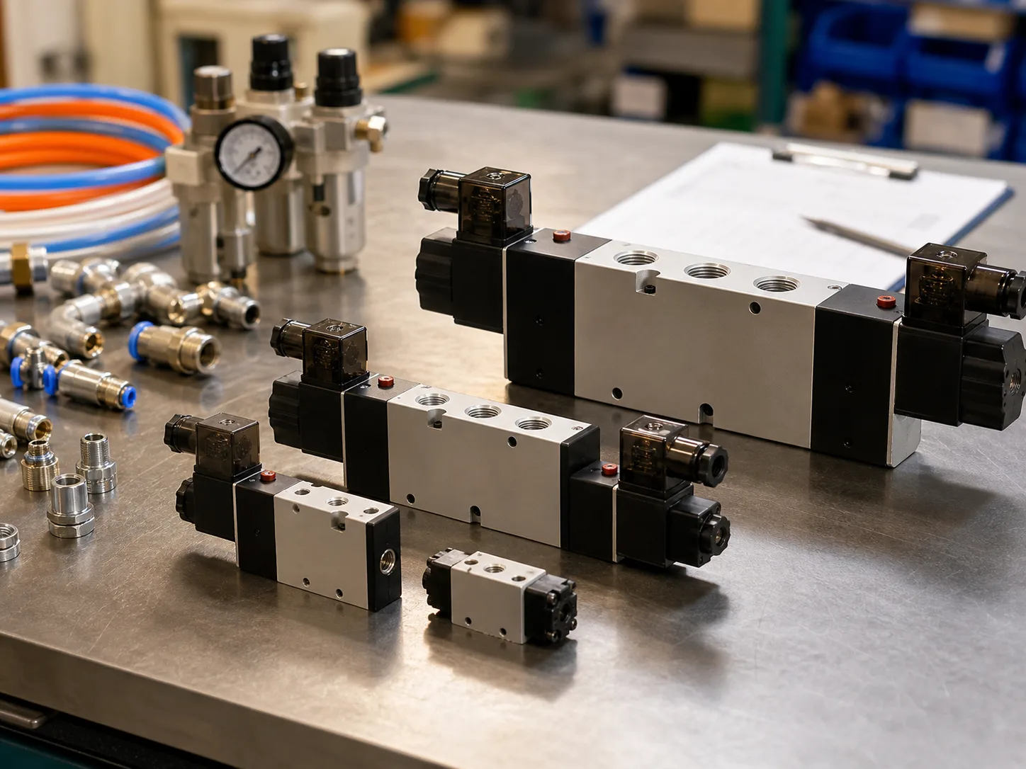 How to Select 3V110 to 4V410 Pneumatic Solenoid Valves