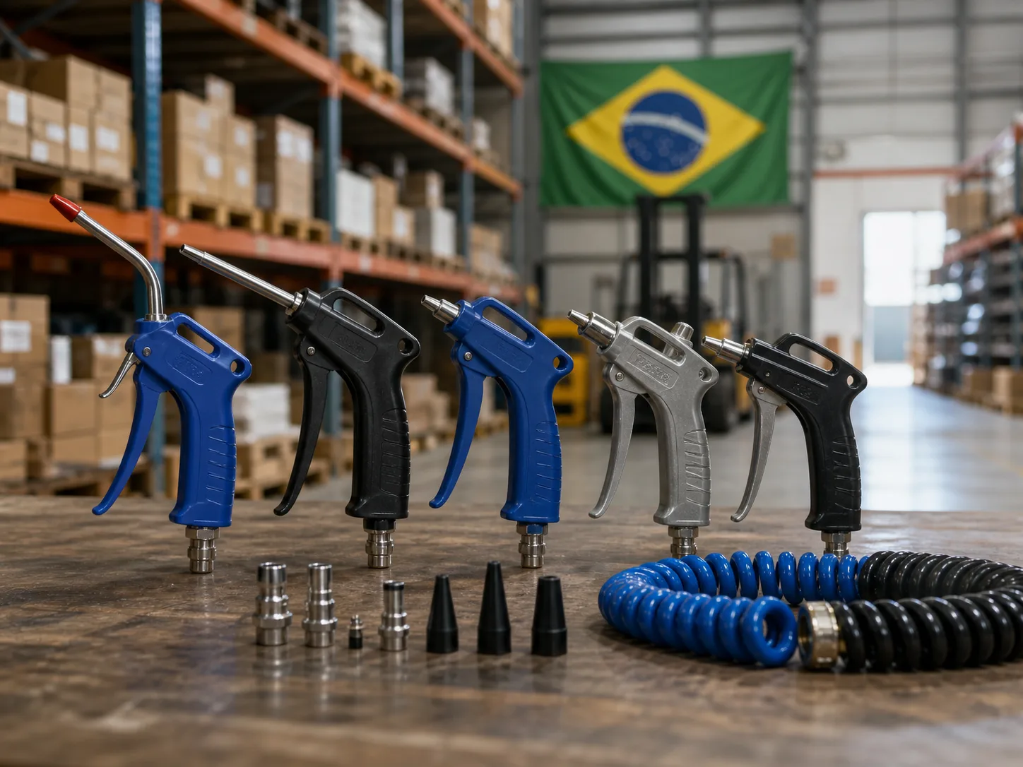 How Brazilian Distributors Should Stock Air Blow Guns