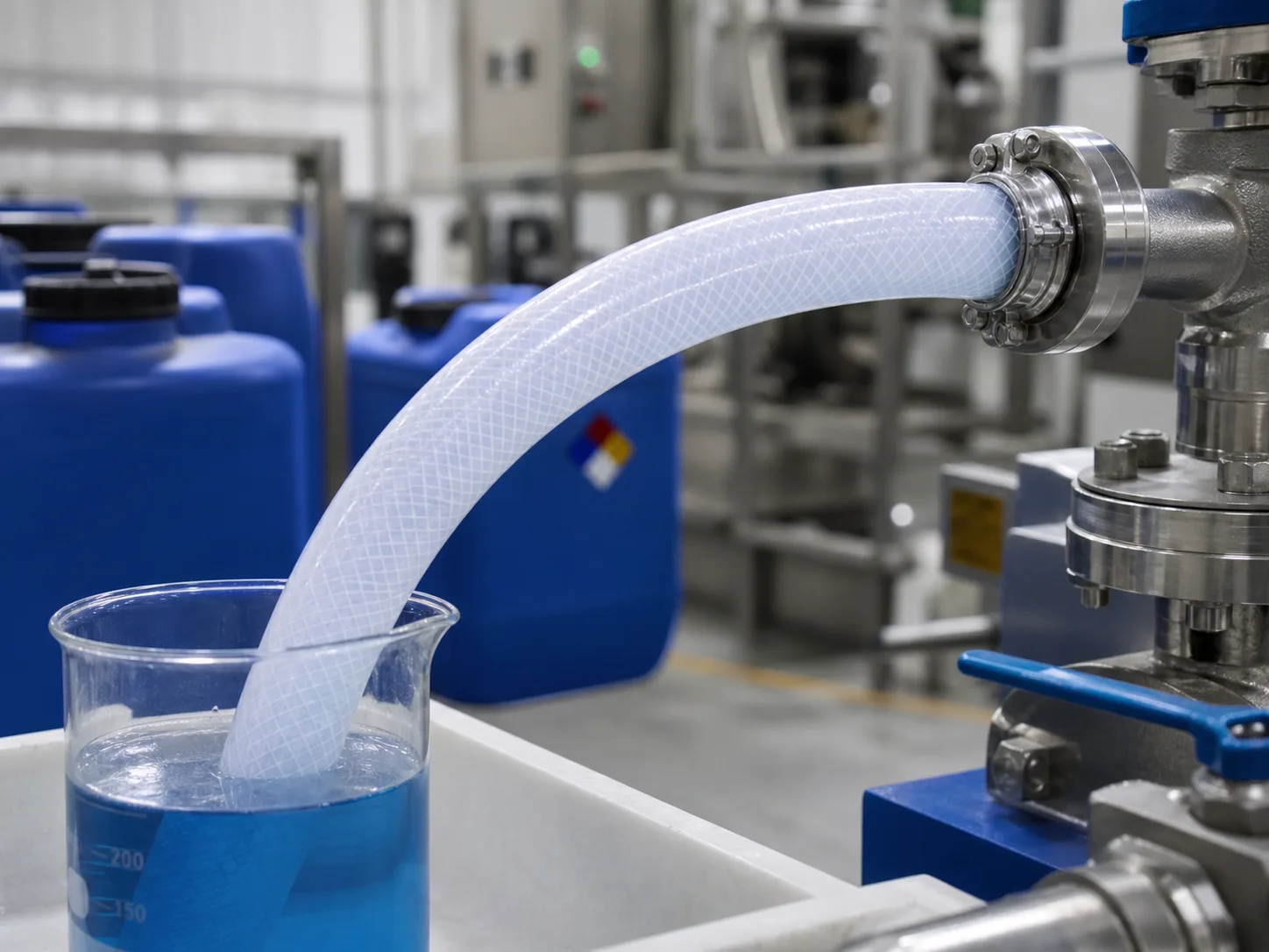 PE Chemical Resistant Hose for Specialized Fluid Systems