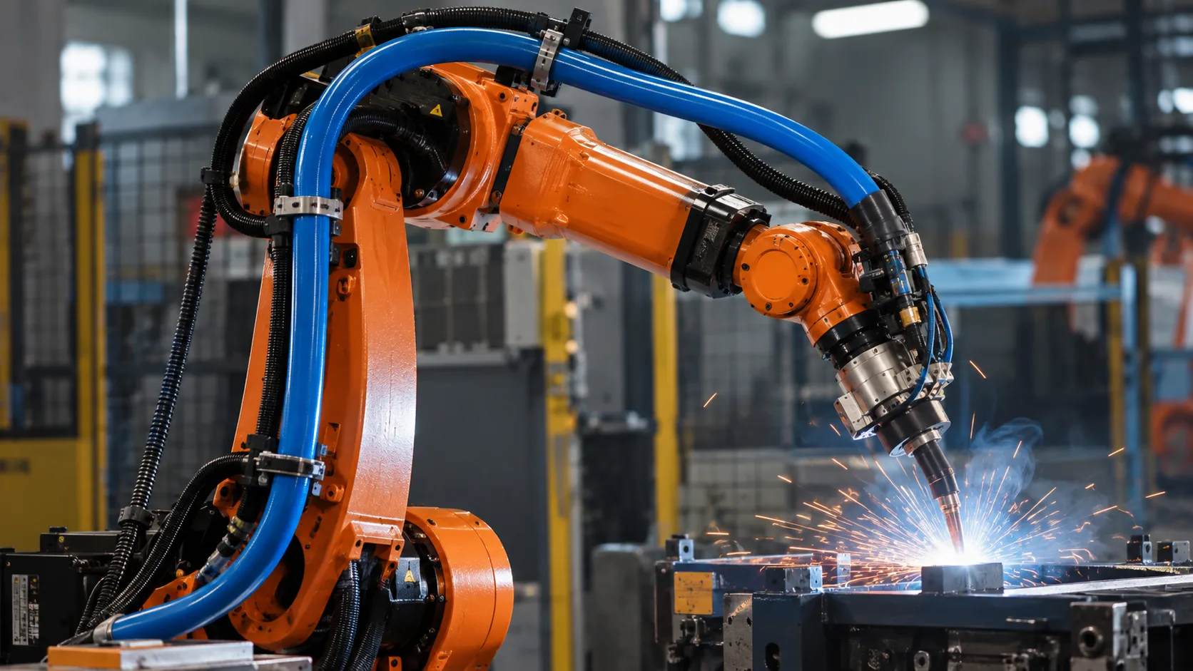 Anti-Spark PU Pneumatic Tube for Welding Robots: Guide